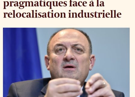 Promactif Groupe : Article de presse : L'Echo 27.05.2020 // Les acteurs publics wallons à la peine face à la relocalisation industrielle