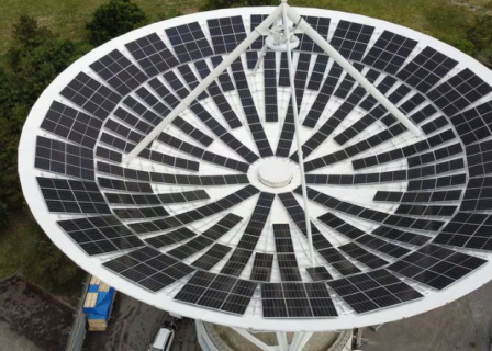 Promactif Groupe : Article de presse : Photovoltaïque : des paraboles « solaires » dans un village wallon, une première dans l’Union européenne